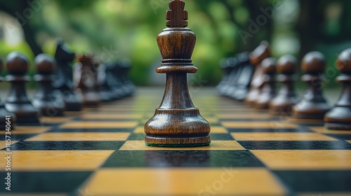 chess pieces on a chessboard