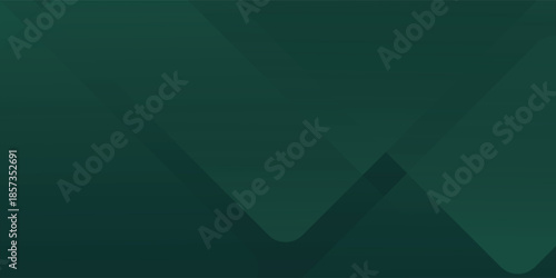 Abstract Green Mountain Silhouette Background With Geometric Shapes For Modern Design And Wallpaper modern