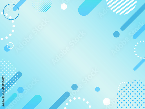 幾何学模様背景イラスト