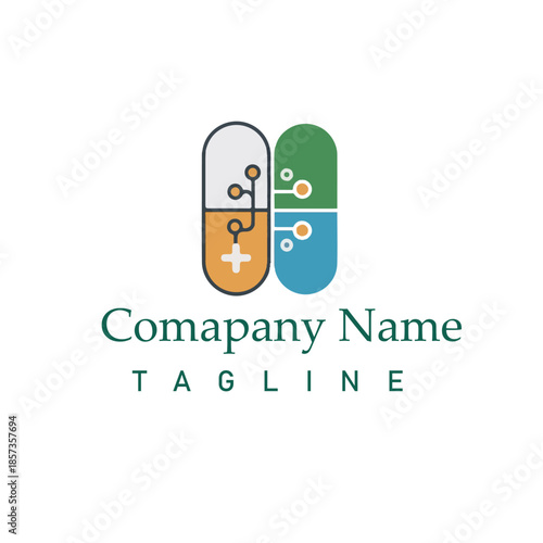 Organic medical service center logo