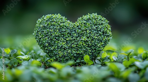 On a vibrant blue canvas, the Earth's heart beat strong, as ESG green energy, a sustainable industry, thrived, reminding us of the importance of loving and protecting our planet on Earth Day 