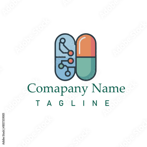 Organic medical service center logo