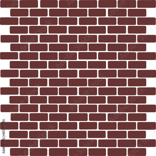 Seamless black brick wall texture pattern, realistic masonry background illustration for construction, architecture, modern design, industrial surface concept