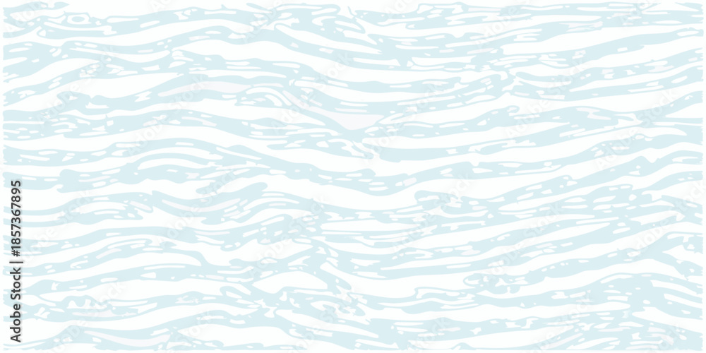 Obraz premium Abstract light blue wavy lines forming a seamless repeating pattern background