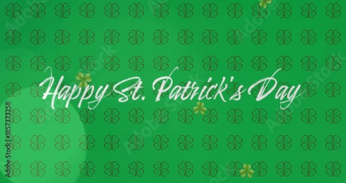 Patricks Day Animation with Alpha Channel