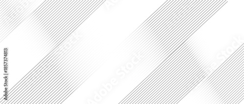 Vector gradient gray and white line abstract pattern background.