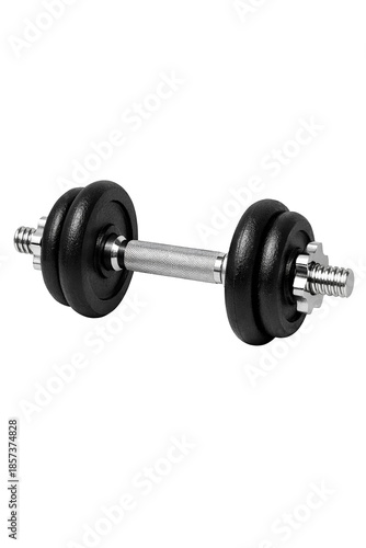 Dumbbell Isolated on Transparent Background