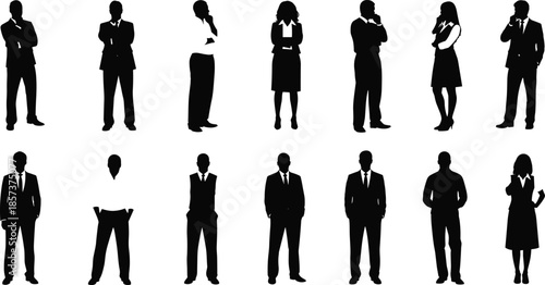 ropical Bird Silhouettes Set, Flying and Perching Parrots, Cockatoos, and Toucan Black Vector Icons, Exotic Wildlife Collection, Jungle Graphics