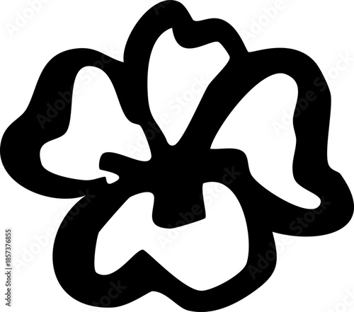 Hand Drawn Flower, Whimsical Wedding Illustration