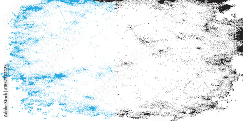 Abstract blue grunge water background with splashes and bubbles