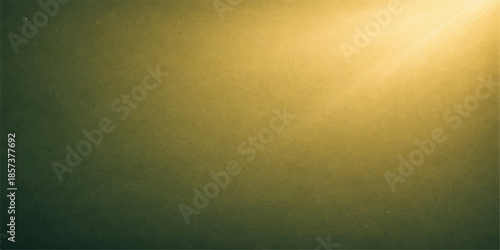 Gold brushed metal background with light rays texture