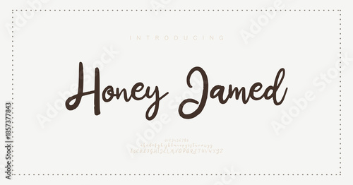 Script typography beauty fashion elegant minimalist serif italic fonts decorative wedding vintage retro logos. Minimal luxury font alphabet logo. Vector illustration

