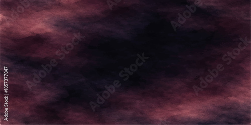 Dark stormy sky with dark clouds and blue background