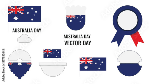 Australian Flag and Symbols for National Celebration Keywords: Australia flag, Australian flag