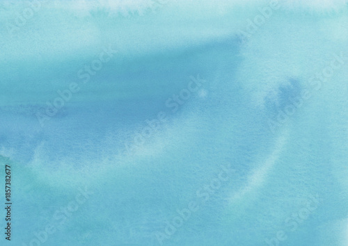 くすんだ水色の水彩背景素材