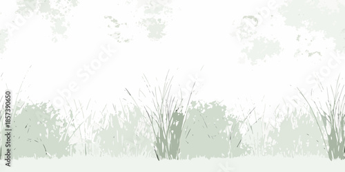 Subtle grassy field with light green and white textured background