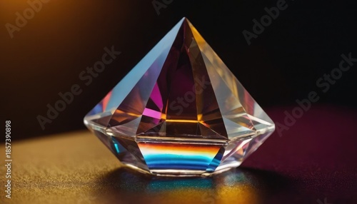 crystal prism visual effect. 5