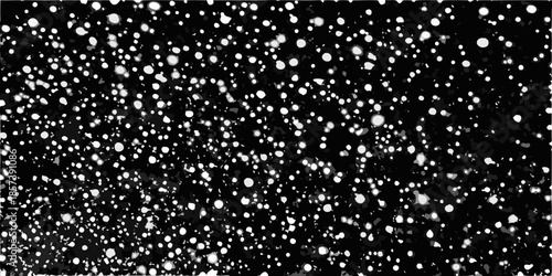 Abstract black and white speckled pattern resembling falling snow or static