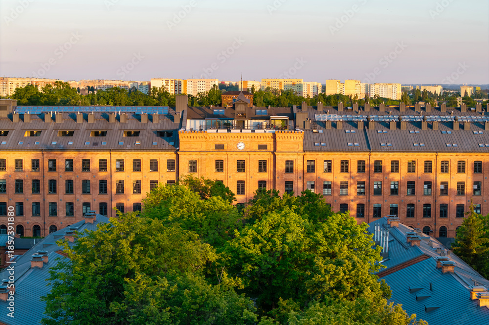 Obraz premium Księży Młyn, Łódź, Polska