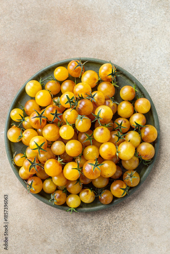 Heap of cherry tomatoes