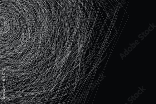 abstract lines design on black background wave light wallpaper illustration line EPS 10