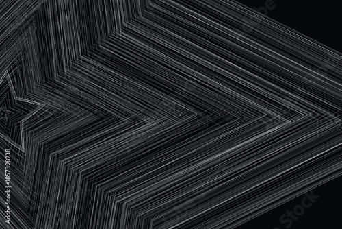 abstract lines design on black background wave light wallpaper illustration line EPS 10