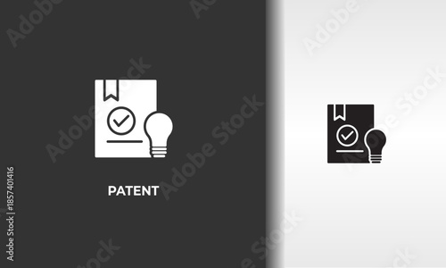Patent Vector, Icon Or Logo Sign Isolated Symbol Illustration