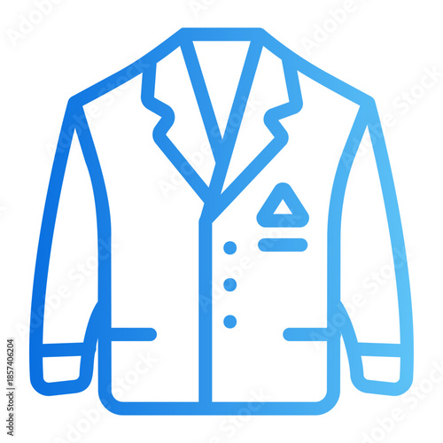 blazer Line Gradient Icon