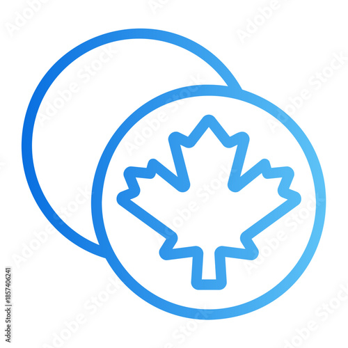 brooch Line Gradient Icon