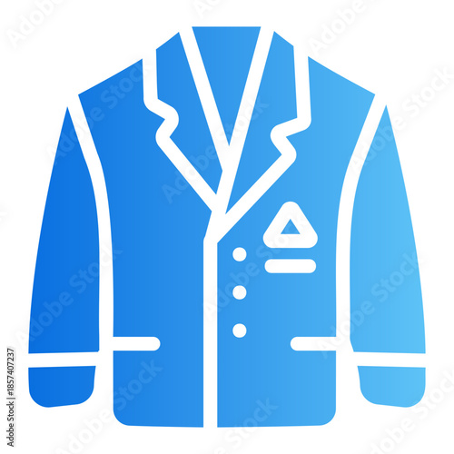 blazer Line Gradient Icon