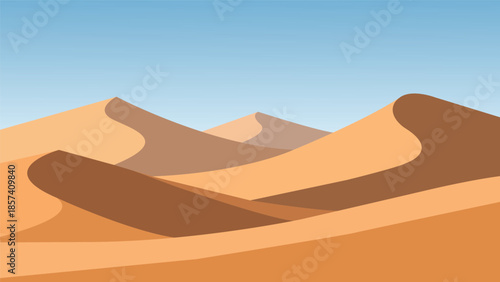 Desert Dunes Landscape