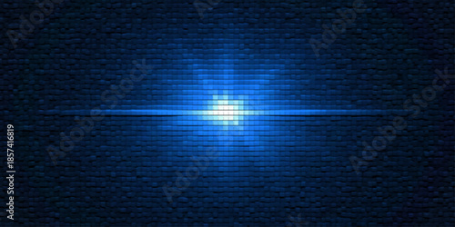 Digital blue abstract background with a dark tech pattern featuring light rays, motion lines, and a glowing grid design for a modern business wallpaper illustration