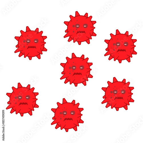 Zoster Virus Illustration
