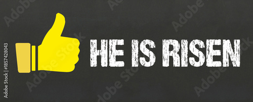 Fotografie He is risen