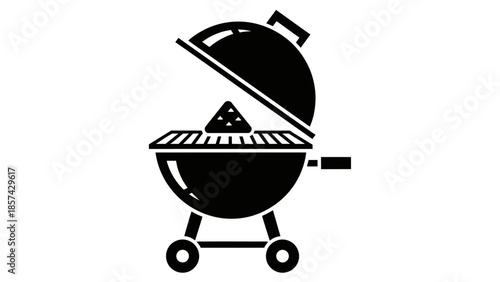 Vector illustration of a baby carriage icon design set featuring a cartoon bowl and cup symbol for a restaurant meal label art