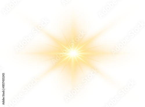 Fotografie Vector gold glitter particles Gold glitter particles Gold sparks and golden stars glitter special light effect
