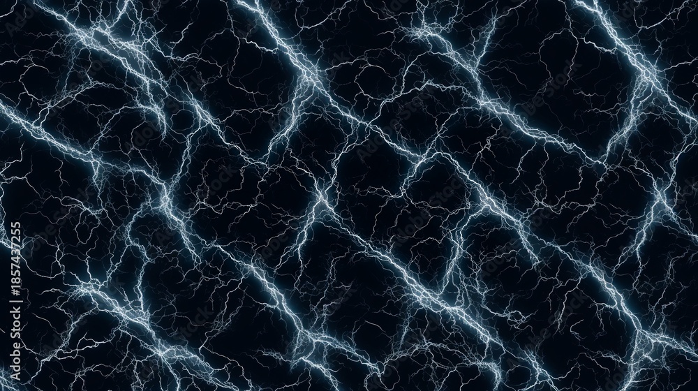Fototapeta premium abstract lightning pattern texture, high-energy electric lightning bolts flowing across the surface