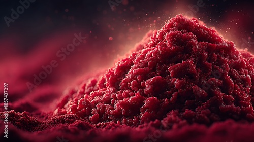 Raw ground beef mound texture wallpapers