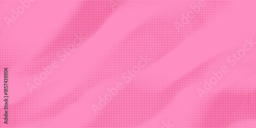 Bright pink magenta pop art background with halftone in retro comic style, vector illustration HD eps10