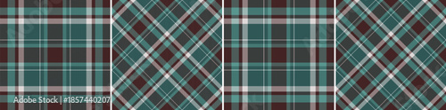 Multicolor seamless trendy tartan plaid texture for textile, fabrics, wallpaper, wrapping paper, table cloth, garments and backdrop. Scottish vector background.