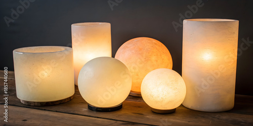 Soft Warm Winter Light Glow Overlays with Gentle Gradient Falloff