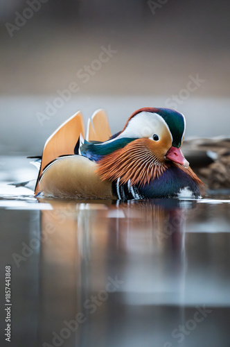 Mandarin duck 
