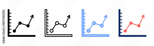 Trend Pulse icon set multiple style collection