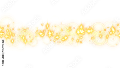 キラキラと輝くライン