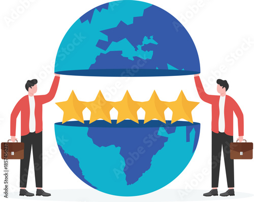 Discovery of business excellence and creative ideas inside a global portal
