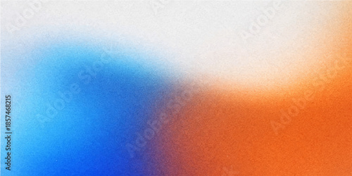 Abstract colorful watercolor background on aged grunge paper texture with a bright blue and green gradient design and copy space for art wallpaper backdrop