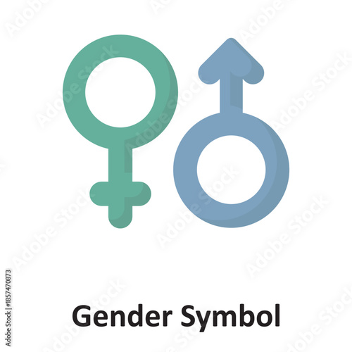 Gender Symbol Vector Icon which can easily modify or edit