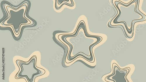 Five Stars with Neon Outline.