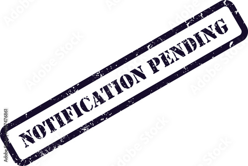 A grunge textured dark blue rubber stamp impression clearly states the words NOT REOPENED on a bright white background