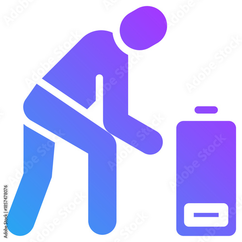 weaknesses icon for coaching, business, website, application, printing, document, poster design, etc